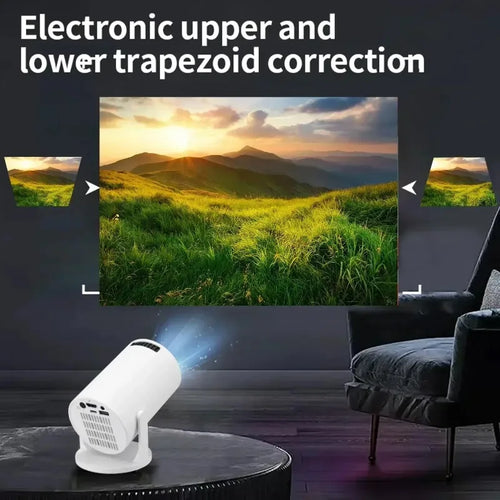 2026 New HY300 Projector with WiFi6 & BT5.0, Portable Beamer 1080P/4K Support Auto Keystone Smart Android Proyector ﻿